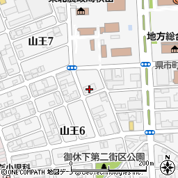 株式会社時事通信社秋田支局周辺の地図