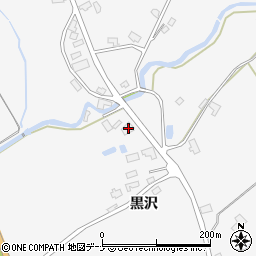 秋田県仙北市田沢湖生保内黒沢110周辺の地図