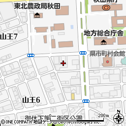 秋田都市計画有限会社周辺の地図
