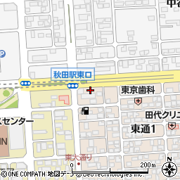 株式会社秋田ヤスイホーム周辺の地図
