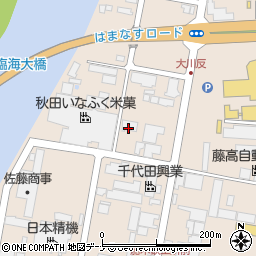 秋田県歯科医師会周辺の地図