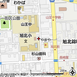 シャディサラダ館山王店周辺の地図