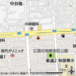 ドコモショップ　秋田東店周辺の地図