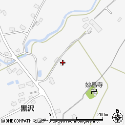 秋田県仙北市田沢湖生保内黒沢82周辺の地図