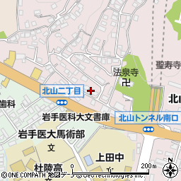 カノンガーデン北山周辺の地図