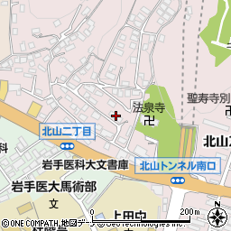 赤山竹ノ荘周辺の地図