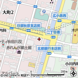 株式会社大和ハウス工業秋田支店周辺の地図