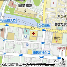 リコージャパン株式会社　秋田支社周辺の地図