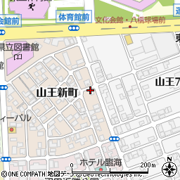 秋田県サイクリング協会周辺の地図