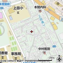 グレイシャス上田周辺の地図