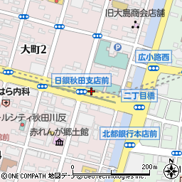 ホテルパールシティ﻿(竿灯大通)周辺の地図