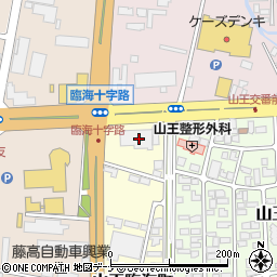 秋田魁新報社　統合編集本部報道センター社会部周辺の地図