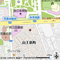 アスク秋田鍼灸治療院　予約専用周辺の地図