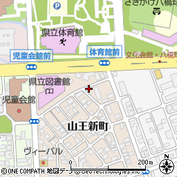 アスク秋田鍼灸治療院周辺の地図