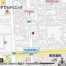 ＴＯＴＯ　秋田ショールーム周辺の地図