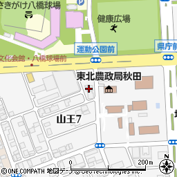 大東建託株式会社　秋田支店周辺の地図