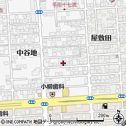 松渕アパート周辺の地図
