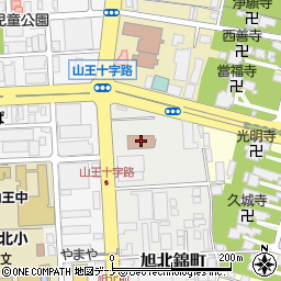 秋田県経営者協会周辺の地図