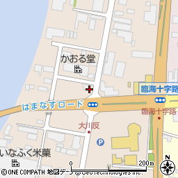 トヨタレンタリース秋田臨海店周辺の地図