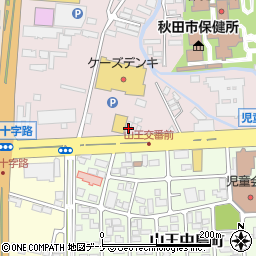 秋田合同タクシー株式会社周辺の地図