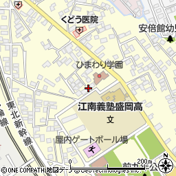 おそうじ本舗盛岡本宮店周辺の地図