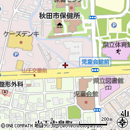 メルセデス・ベンツ秋田周辺の地図