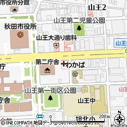 株式会社近代設計秋田営業所周辺の地図