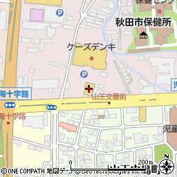 ハードオフ・オフハウス秋田店周辺の地図