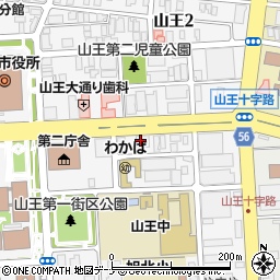 株式会社大林組　秋田営業所周辺の地図