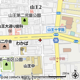 キングタクシー株式会社　本社事務所周辺の地図