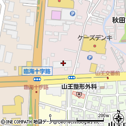 秋田県産米改良協会周辺の地図