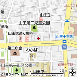 損害保険料率算出機構秋田自賠責損害調査事務所周辺の地図