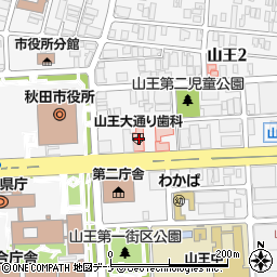 キヤノンメディカルシステムズ株式会社秋田支店周辺の地図