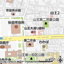 株式会社有電社　秋田営業所周辺の地図