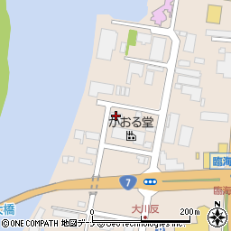 株式会社ランダルコーポレーション秋田サテライト周辺の地図
