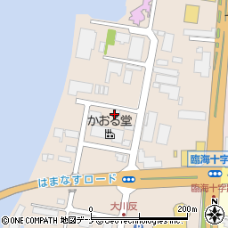 秋田県生コンクリート協同組合周辺の地図