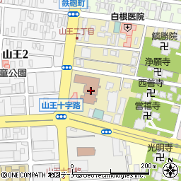 秋田県秋田市旭北栄町1-5周辺の地図