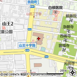 秋田県　知的障害児者生活サポート協会周辺の地図