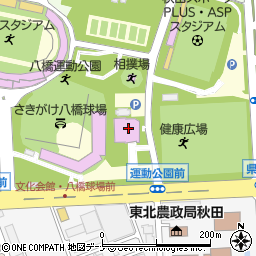 秋田県ゲートボール協会周辺の地図