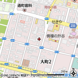 パンション北斗大町館周辺の地図