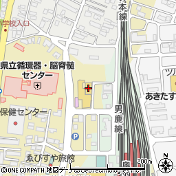 ベルクラシックアール・ベル・アンジェ秋田周辺の地図