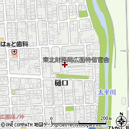 秋田県秋田市広面樋口9-41周辺の地図