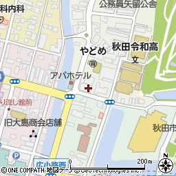 株式会社男鹿興業社　千秋なまはげサービスステーション周辺の地図