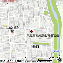 秋田県秋田市広面樋口9-23周辺の地図