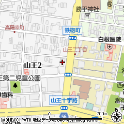 カネダイ仏壇館秋田店周辺の地図