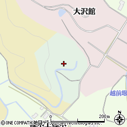 岩手県滝沢市大沢神が窪周辺の地図