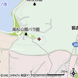 岩手県盛岡市上田狐森37-2周辺の地図