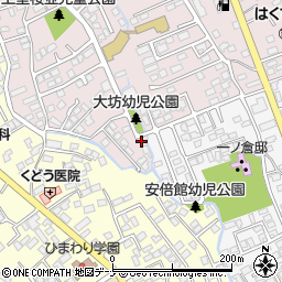 みちのく塗装周辺の地図