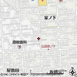 秋田県秋田市手形十七流5-3周辺の地図