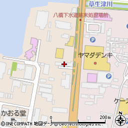 秋田県秋田市川尻町大川反233-85周辺の地図